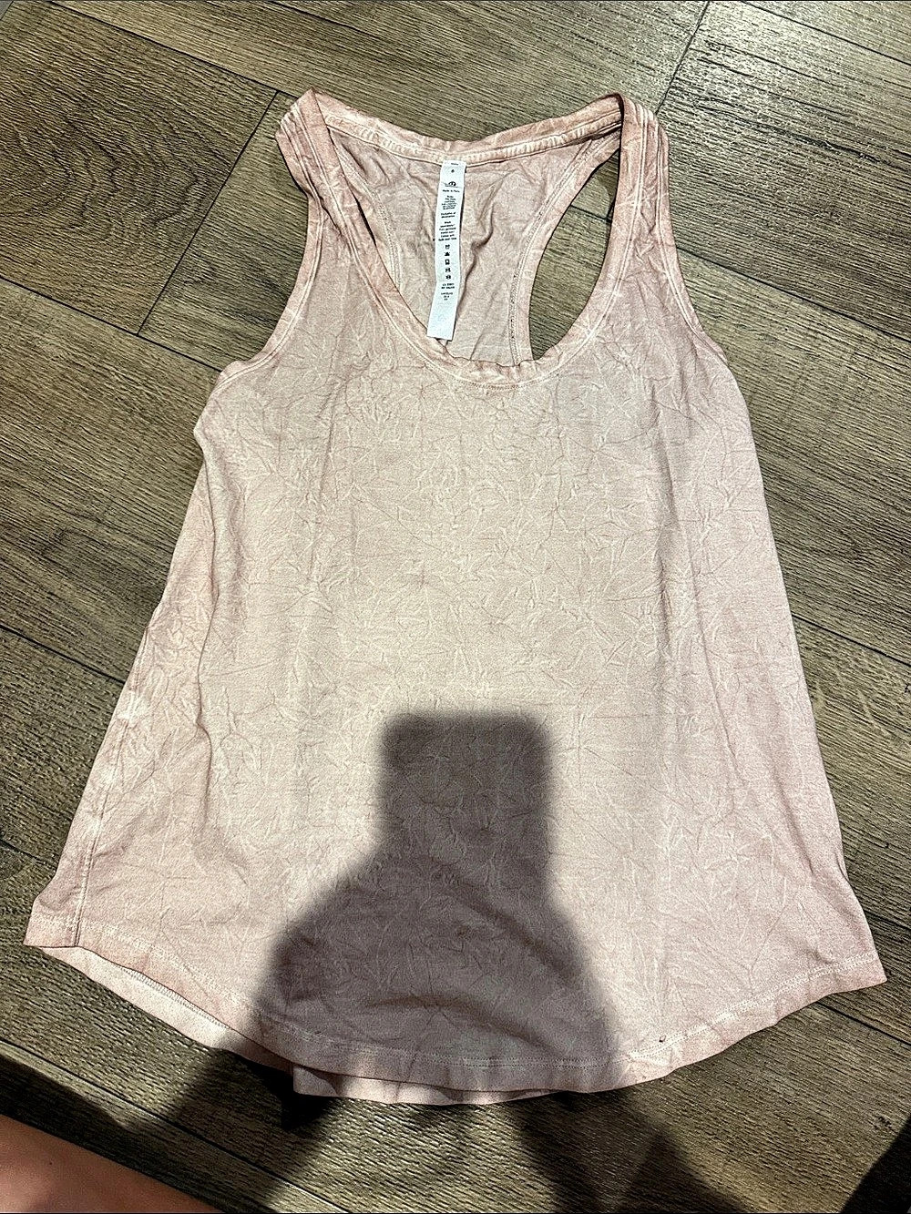 lululemon All Yours Tank Pink Tank Top Size 6